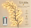✨ Flexible LED Branch Lights | Remote-Controlled Holiday Wall Decor🎁