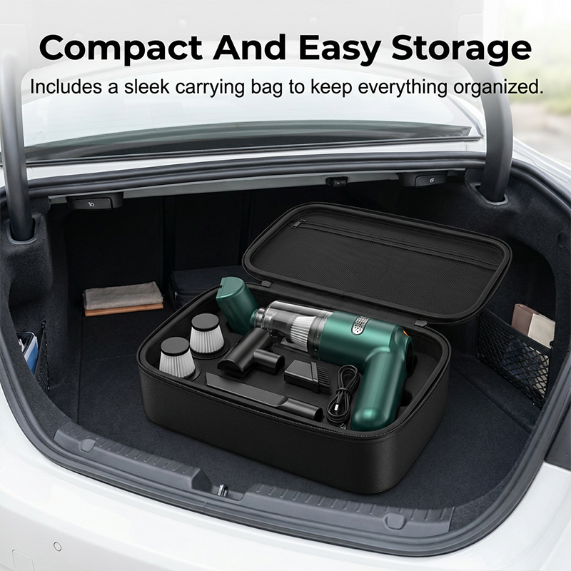 🚗💨 Cordless Car Vacuum Cleaner – 10,000Pa Strong Suction, Lightweight & Portable & Long Battery Life