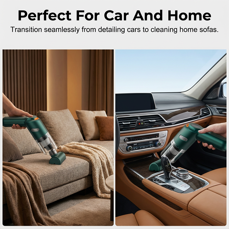 🚗💨 Cordless Car Vacuum Cleaner – 10,000Pa Strong Suction, Lightweight & Portable & Long Battery Life